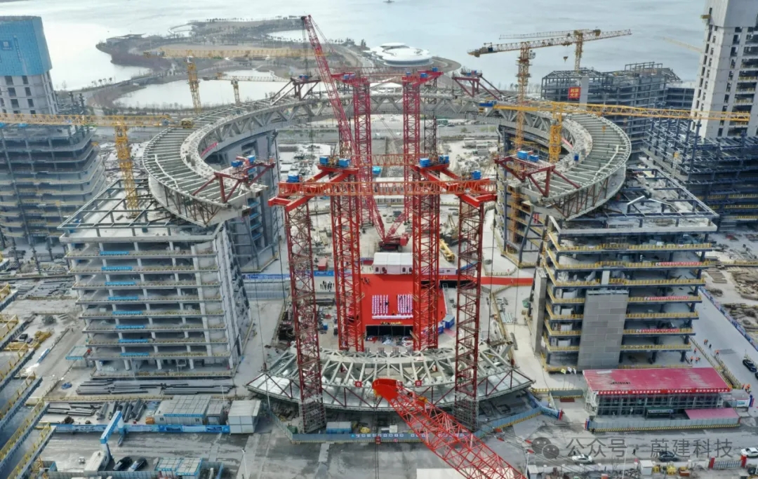 蔚建抹灰机器人项目案例：上海临港新片区105社区金融东九项目
