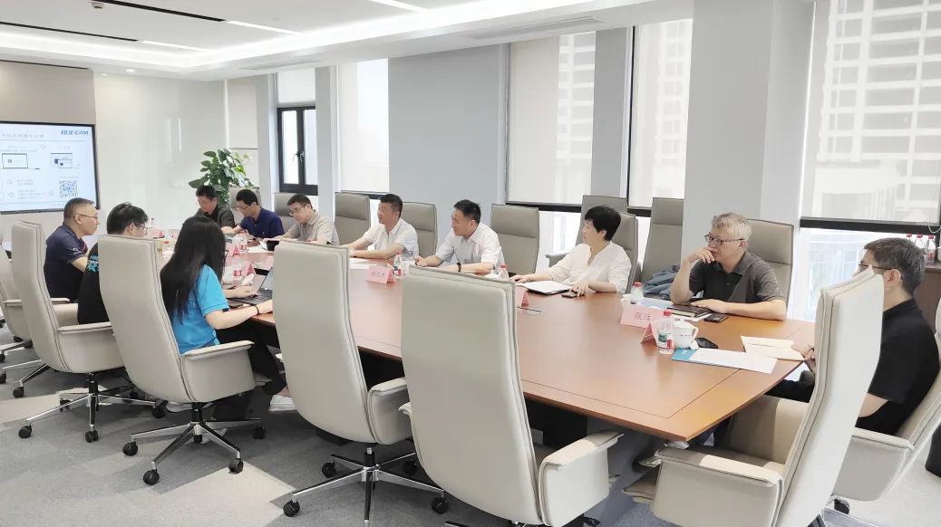 浙江台州市建设局与上海市工程质协代表团莅临蔚建科技考察交流