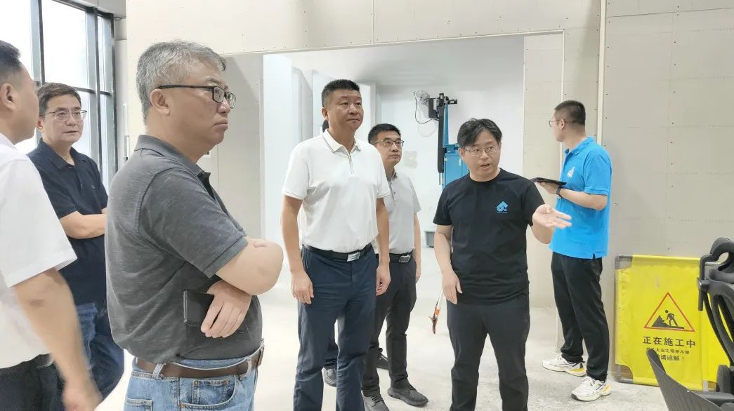 浙江台州市建设局与上海市工程质协代表团莅临蔚建科技考察交流