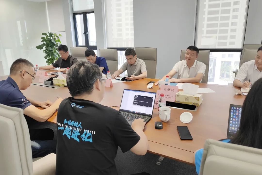 浙江台州市建设局与上海市工程质协代表团莅临蔚建科技考察交流
