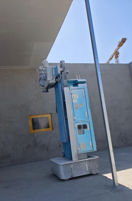 上海建工杯建筑机器人实战应用竞赛 蔚建建筑机器人独揽抹灰、喷涂两个金奖