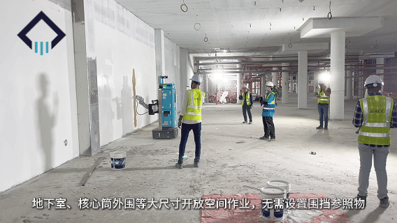 Wei Jian high-wall spray painting robot, empowering intelligent upgrade of large space spray painting(图2)