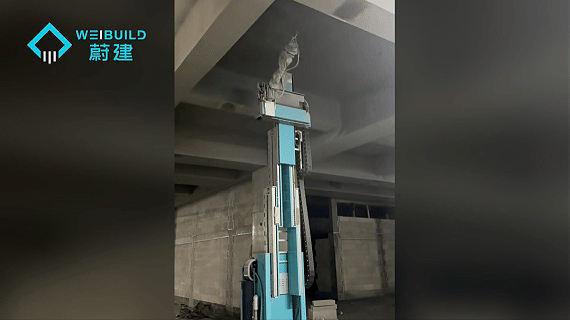 Example of Weijian Technology Spray Robot - Application in Shanghai East Station Project(图3)